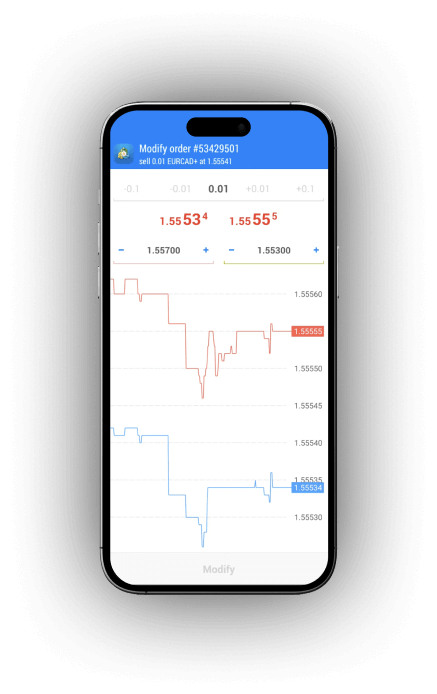 MetaTrader 5 on iPhone